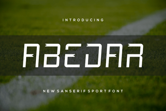 Abedar: The Calm, Modern Display Font for Editorial Design