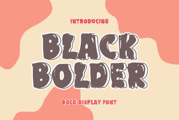 Black Bolder: A Fresh, Elegant Display Font for Editorial Design