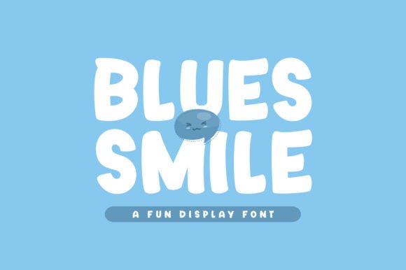 Blues Smile: A Playful Display Font for Editorial Charm