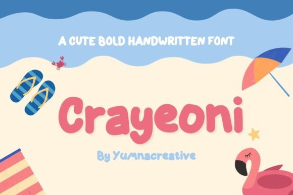 Crayeoni Handwritten Font for Playful Brand Identity
