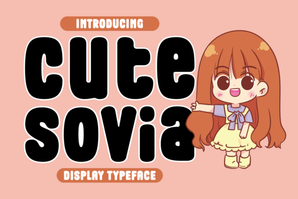 Cute Sovia Free Download: Your Go-To Display Font for Happy Designs