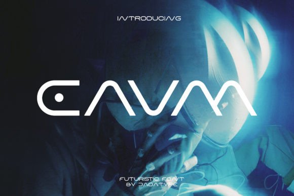 Eavm: A Sci-Fi Display Font for Modern Branding Projects