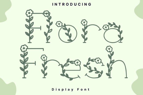 Enhance Your Visual Communication with Flora Fresh, a Premium Handwritten Font