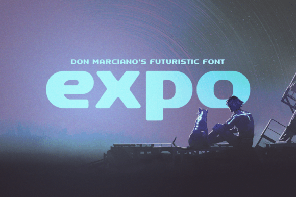 Expo Display Font for Handmade & Printable Creators