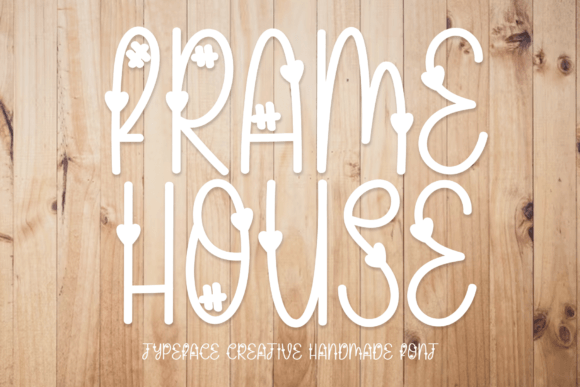 Frame House: A Friendly Display Font for Web and Digital Design