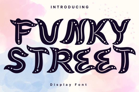 Funky Street: A Whimsical Handwritten Display Font for Editorial Design