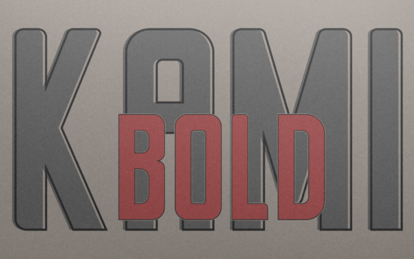 Kami: A Bold, Friendly Font for Editorial Design