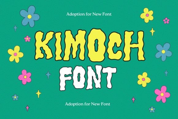 Kimoch Hand Painted Typeface for Makers
