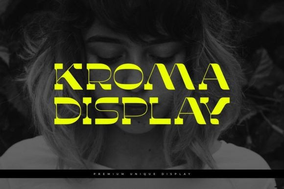 Kroma Display Font for Bold, Elegant Branding