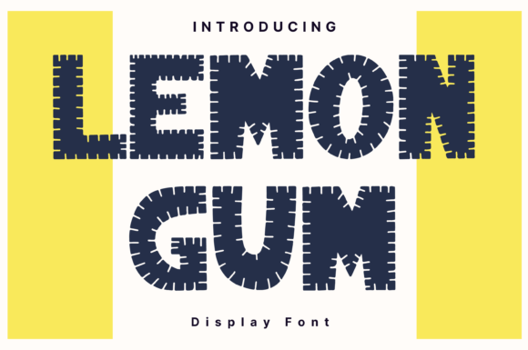 Lemon Gum: A Whimsical Handwritten Font for Editorial Projects