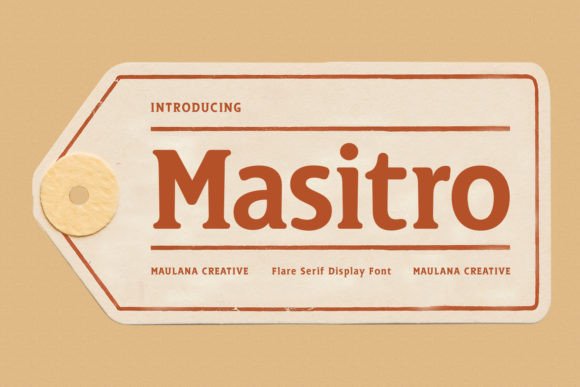 Masitro Display Font: Crafting Scroll-Stopping Marketing Graphics