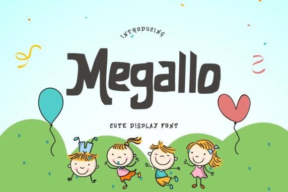 Megallo: The Playful Display Font for Campaign Creatives