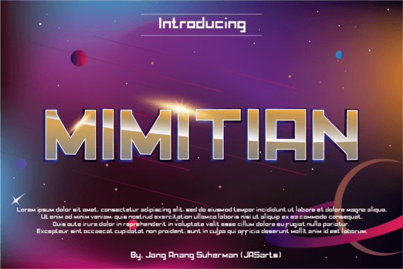 Mimitian Display Font for Bold Brand Identity