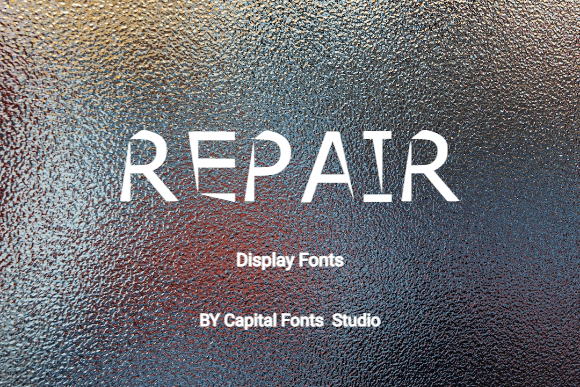 Repair Font: Your Ultimate Design Tool