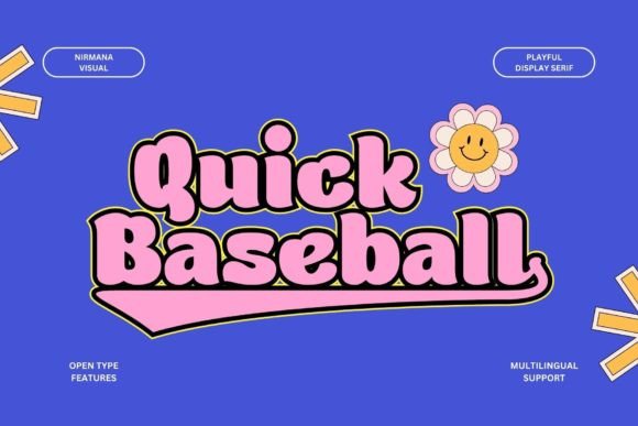 The Quick Baseball Font for Bold and Eye-Catching Designs