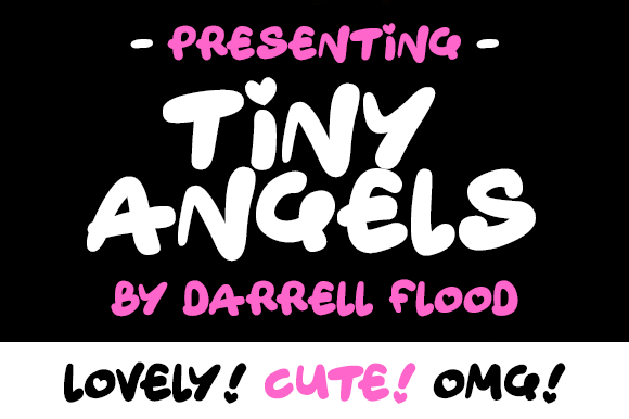 Tiny Angels Font for Warm, Family-Friendly Branding