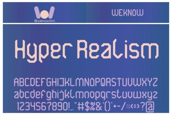 Using the Hyper Realism Font for Design and Branding Projects